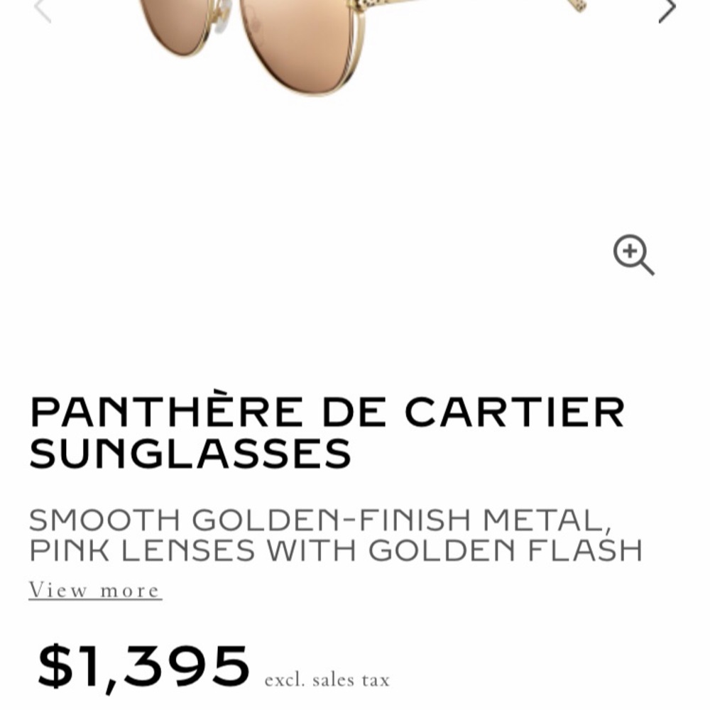 Cartier sunglasses